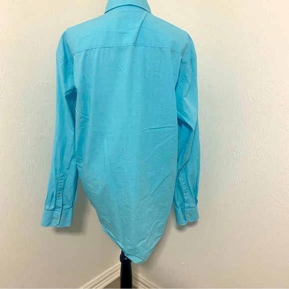 Alan Flusser Men’s Long Sleeve Button Down Shirt Size XL 100% Cotton - Picture 5 of 7